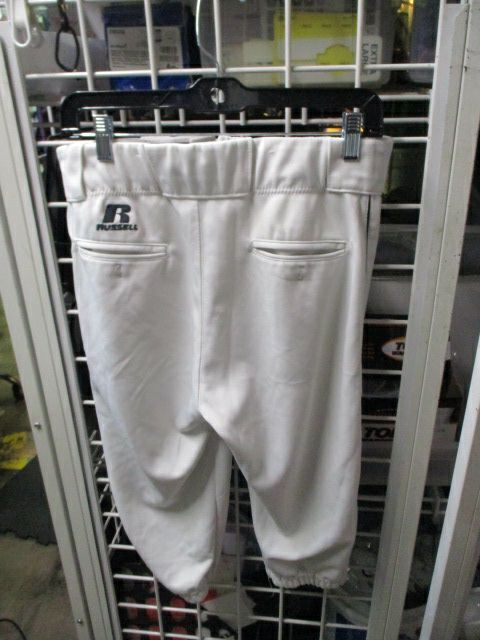 Load image into Gallery viewer, Used Russell White &amp; Black Piping Knicker Bottom pants Adult Size Medium
