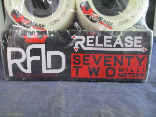 RAD Release 72mm 78a Longboard Wheels