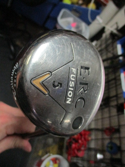 Used Callaway Fusion ERC 5 Fairway Wood RH Firm Flex