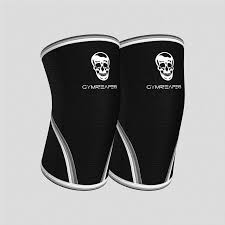 New Gymreapers Elbow Sleeve - Black/White Size Medium