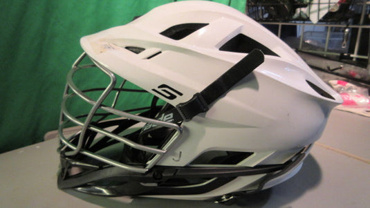 Used Cascade Adjustable Lacrosse Helmet  w/ Jaw Strap