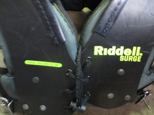 Used Riddell Surge Football Shoulder Pads w/ Back Plate 2XL (150) 15-16