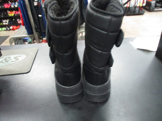 Used WFS Black Boots Kids Size 4