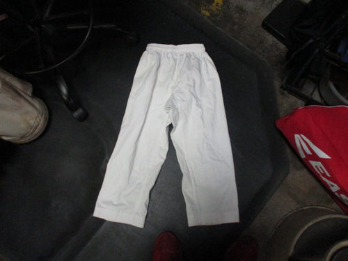 Used Karate Pants Size 0/140