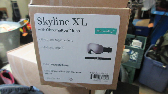 Load image into Gallery viewer, Smith Skyline XL ChromaPop Lens Snow Goggles
