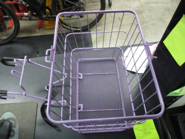 Load image into Gallery viewer, Used Purple Bicycle Basket
