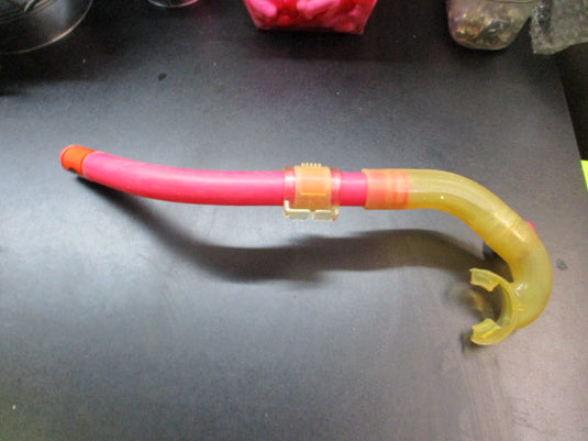 Used Pink & Clear Snorkel - small wear