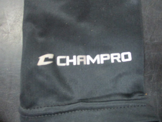 Used Champro Compression Arm Sleeve With Elow Padding- Small Black