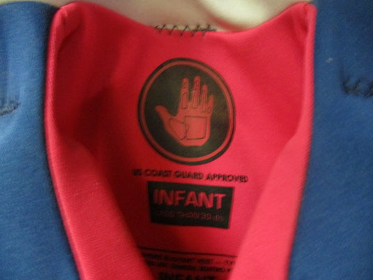 Used Body Glove Infant Lifejacket Up to 30 LBS