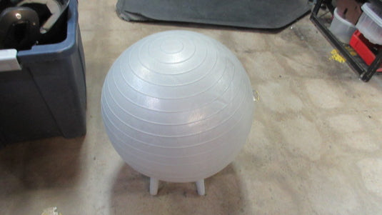 Used Gaiam Stay-N-Play Grey Fitness Ball Size 52cm