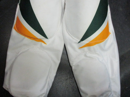 Used Exxact Sports White Youth Small 7 Pads Football Pants