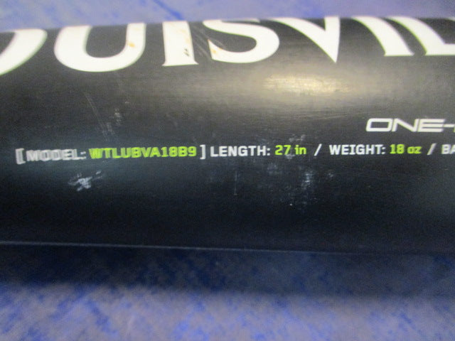 Load image into Gallery viewer, Used Louisville Slugger Vapor 27&quot; (-9) USA Baseball Alloy Bat
