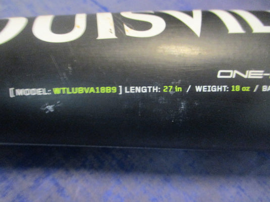 Used Louisville Slugger Vapor 27" (-9) USA Baseball Alloy Bat