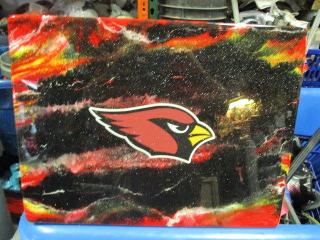 Load image into Gallery viewer, New Custom Made Epoxy Arizona Cardinals Wood Folding Table 19&quot;x15&quot; x26.5&quot; Tall
