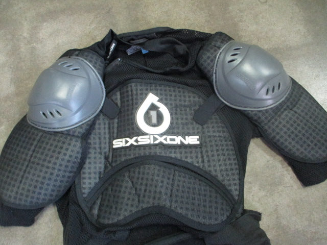 Load image into Gallery viewer, Used SixSixOne MX /  MTB Body Armour Pressure Suit Size Large
