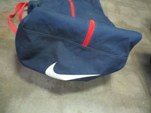 Load image into Gallery viewer, Used USA Hockey Large Duffle Bag - holes on bottom
