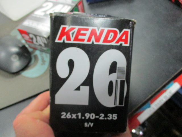 Load image into Gallery viewer, New Kenda 26&quot;x1.90-2.35 Shrader Valve Bicycle Tube
