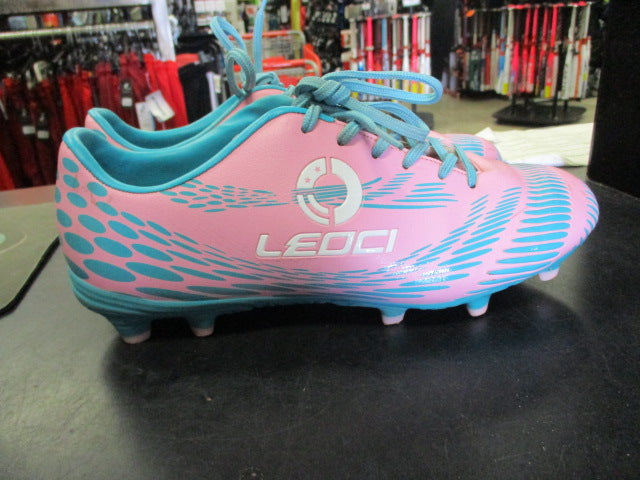 Load image into Gallery viewer, Used Leoci Firm Ground Size Womens 8.5 Soccer Cleats
