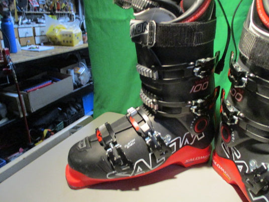 Used salomon Energyzer 100 Size 10.5 Downhil Ski Boots