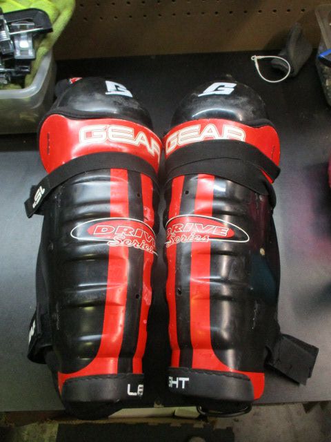 Load image into Gallery viewer, Used Gear Drive Series 15&quot; Shin Guards - worn strap
