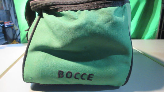 Used Sportcraft Bocce Balls Set of 10 - Includes Bag