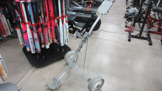 Used Gray Pull Cart (Needs Lower Strap)