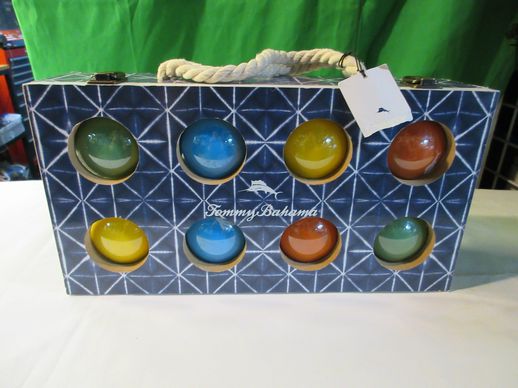 Load image into Gallery viewer, Used Tommy Bahama Bocce Ball Set w/ Case
