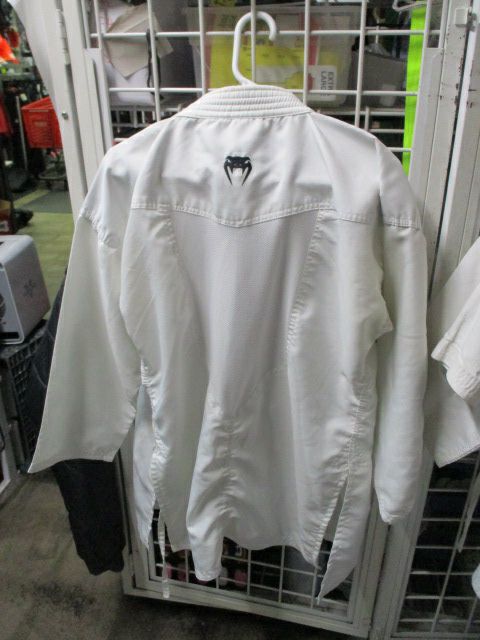 Used Venum Elite Kata White Karate Gi Jacket Size  4/170 - small sweat stains