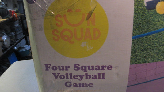 Used Sun Squad Four Square VolleyBall  Game