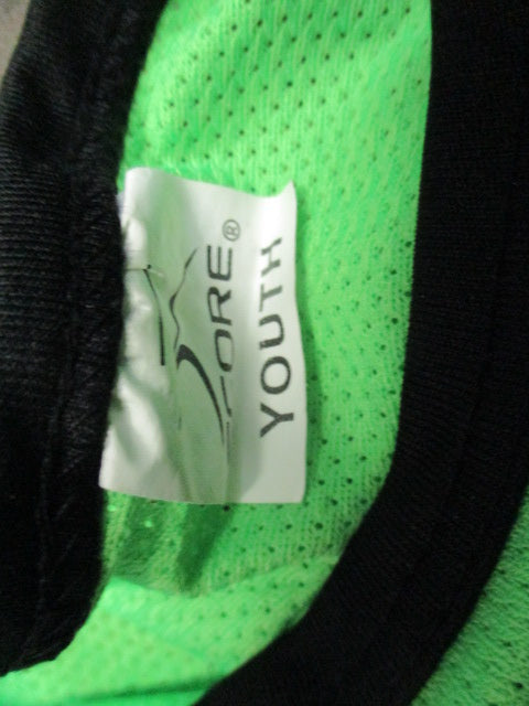 Used Green Score Youth Pinnies - Set of 6