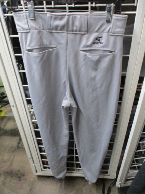 Load image into Gallery viewer, Used Easton Grey Elastic Bottom Pants Youth Size Large
