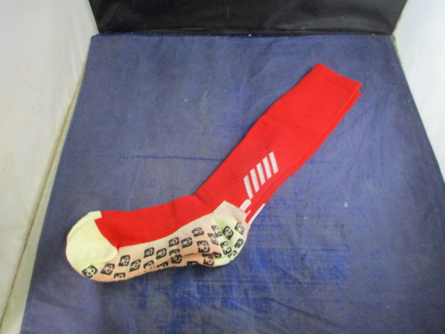 Load image into Gallery viewer, New Red Grip Soccer Socks Size 6 - 8.5
