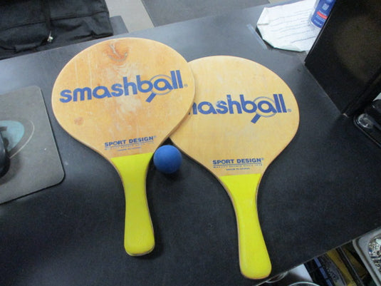 Used Smashball 2 Paddle Set W/ Ball