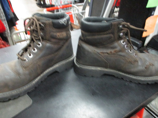 Used Wolvernie Waterproof Steel Toes Boots