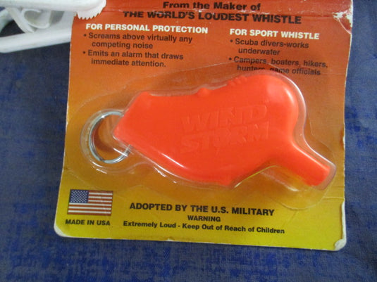 Wind Storm Safety Whistle - still in packaging