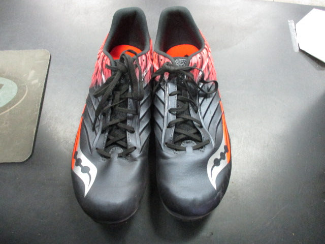 Load image into Gallery viewer, Used Saucony T&amp;F Track Spikes Size 11.5
