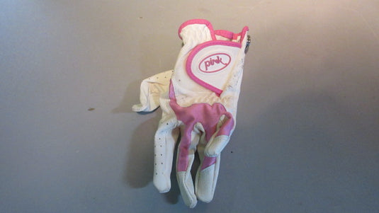 Used Pink Golf Glove Youth - LH