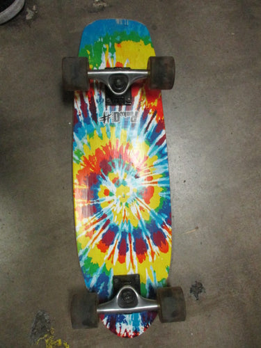 Used Punked Decks Tye Dye Skateboard