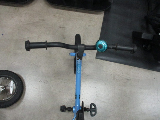 Used Strider 14X  Blue Balance Bike W/ Pedal Attachemnt