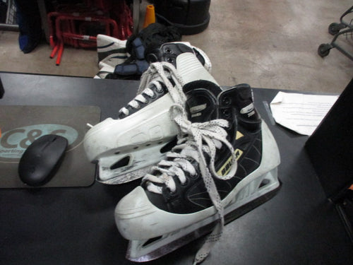 Used Bauer Supreme 7000 Hockey Goalie Skates Size 8.5D (Shoe Size 10)