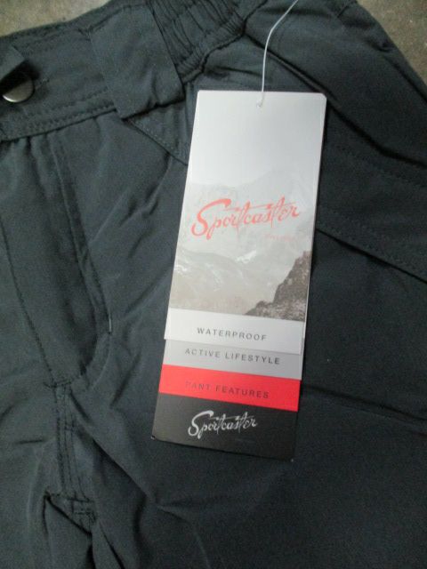 New WFS Sportcaster Cargo Snow Pants Youth Size Small (8/10) - Charcoal