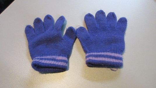 Used Purple Knit Gloves Size 2T-5T