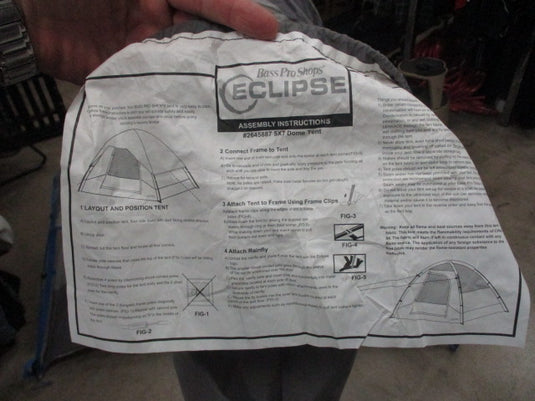 Used Bass Pro Shops Eclipse Dome Tent With Rain Fly