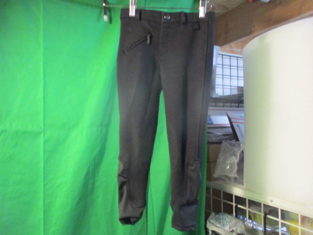 Load image into Gallery viewer, Used E.L.T Funktion Sport Horse Riding Pants Black Size Youth 8
