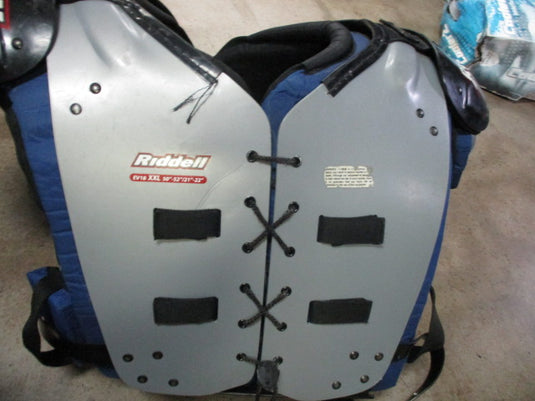 Used Riddell Evolution V Size Adult XXL Shoulder Pads