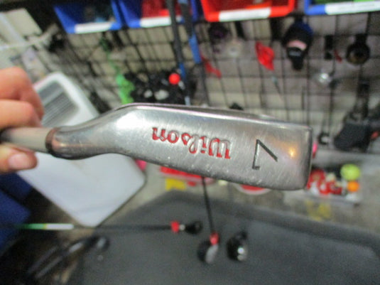 Used Wilson Fat Shaft RH 7 Iron Regular Flex