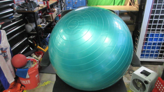 Load image into Gallery viewer, Used 55cm Green Exercise Ball
