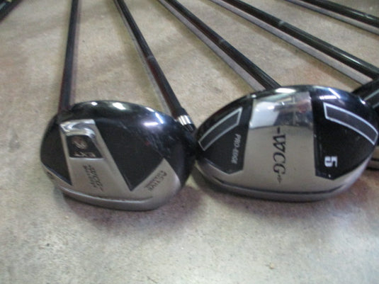 Used Warrior 8-Piece WGG Hybrid Golf Set - mixed models