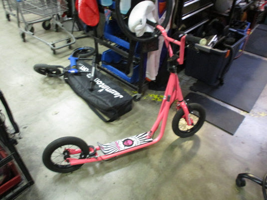 Used Mongoose Skull Pink Kick Scooter