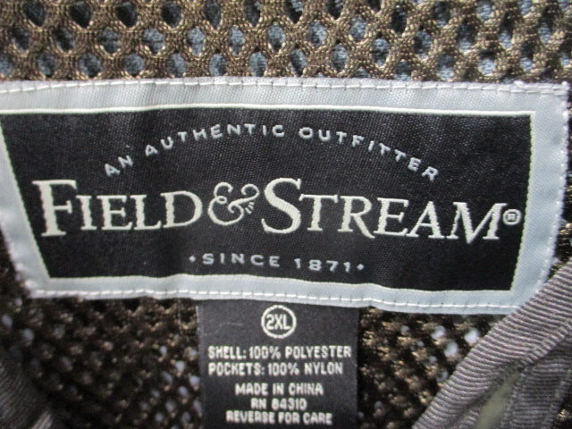 Load image into Gallery viewer, Used Field &amp; Stream Fly Fishing Vest Adult Size 2XL
